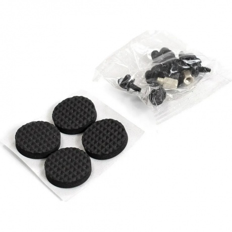 Корпус ExeGate Desktop FL-102-TPS350 черный (EX294020RUS) - фото 4