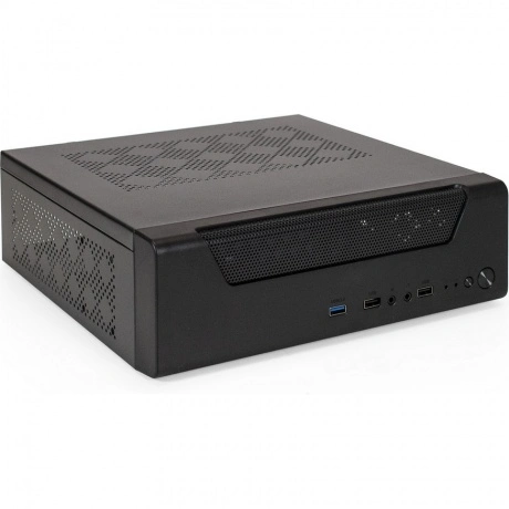 Корпус ExeGate Desktop FL-102-TPS400 черный (EX294021RUS)