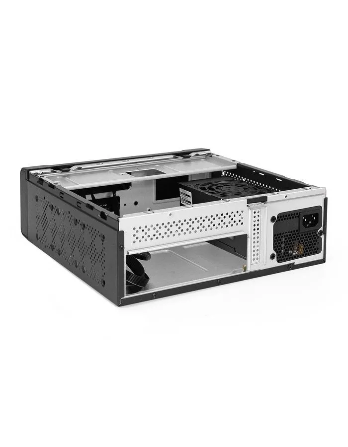 Корпус ExeGate Desktop FL-102-TPS400 черный (EX294021RUS) - фото 5