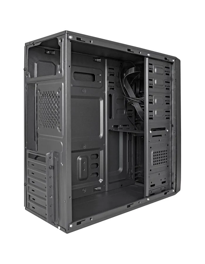 Корпус ExeGate Miditower XP-402U2 черный (EX287140RUS) - фото 4