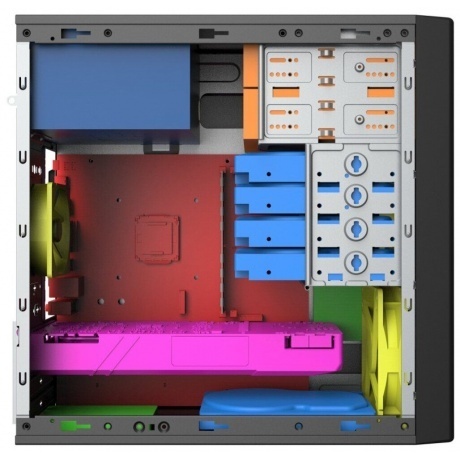 Корпус Foxline  FL-733R-FZ450R-U32C-PH чёрный - фото 5