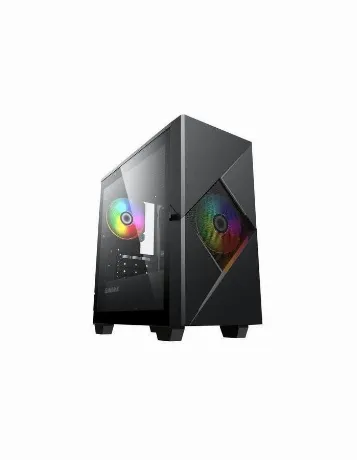 Корпус GameMax Cyclops BG Черно-серый