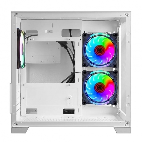 Корпус Ginzzu V450 RGB Белый CRC6 - фото 4