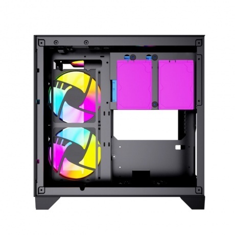 Корпус Powercase Vision Micro чёрный (CVBM-L4) - фото 5