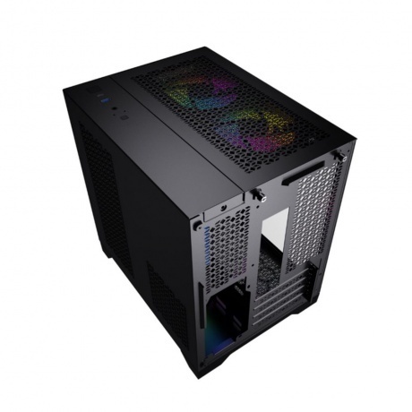 Корпус Powercase Vision Micro чёрный (CVBM-L4) - фото 7