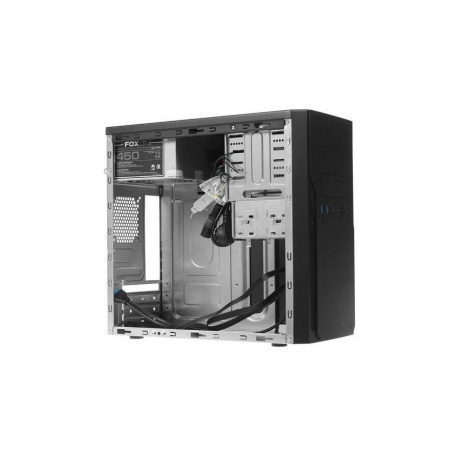 Корпус Foxline FL–628-FZ450R-U32 black, 450W - фото 11
