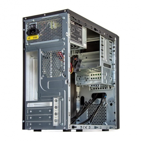 Корпус Foxline FL–628-FZ450R-U32 black, 450W - фото 4