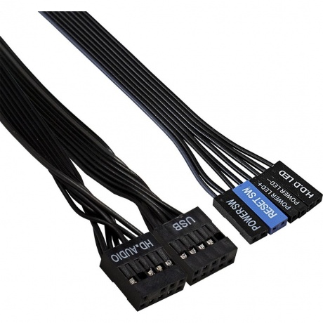 Корпус ExeGate AA-440-AA400 черный (EX290180RUS) - фото 3