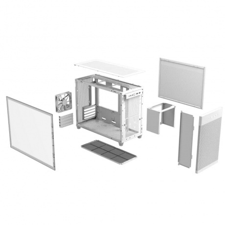 Корпус Asus AP201 PRIME TG WHITE (90DC00G3-B39010) - фото 6