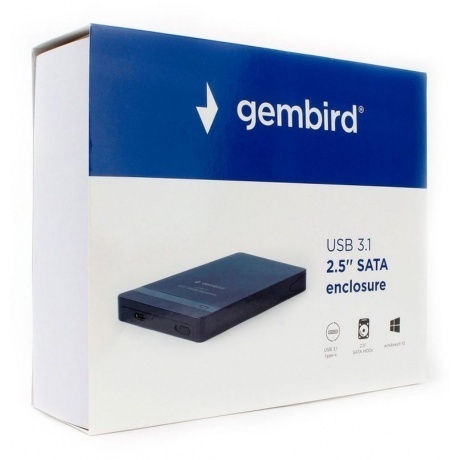Внешний корпус 2.5" Gembird EE2-U31S-2 - фото 4