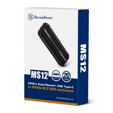 Внешний корпус Silverstone M.2 SSD - фото 6