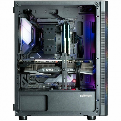 Корпус Zalman i4 TG black - фото 6