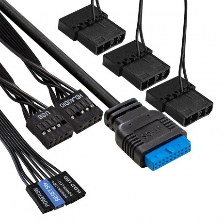 Корпус ExeGate MIDITOWER EVO-5001A (EX295766RUS) - фото 7