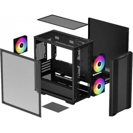 Корпус DeepCool CC360 ARGB (R-CC360-BKAPM3-G-1) - фото 5