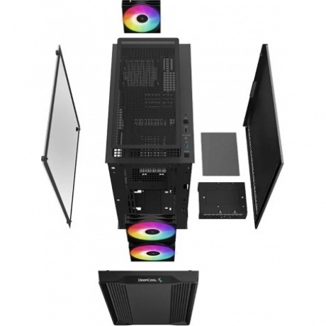 Корпус DeepCool CC360 ARGB (R-CC360-BKAPM3-G-1) - фото 6