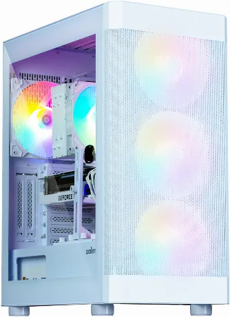 Корпус Zalman i4 TG без БП белый (i4 TG Whtie)