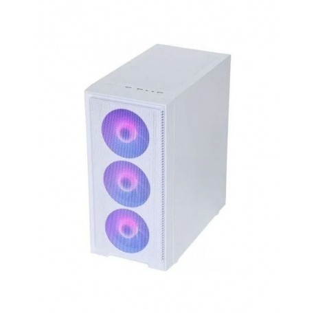 Корпус HAFF Flash MATX без БП White - фото 3
