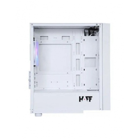 Корпус HAFF Flash MATX без БП White - фото 5