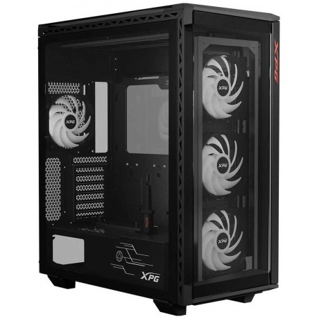 Корпус XPG BATTLECRUISER II black (BATTLECRUISERIIST-BKCWW) - фото 5