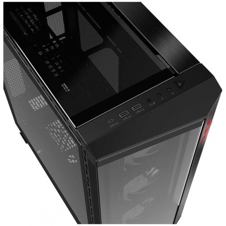 Корпус XPG BATTLECRUISER II black (BATTLECRUISERIIST-BKCWW) - фото 6