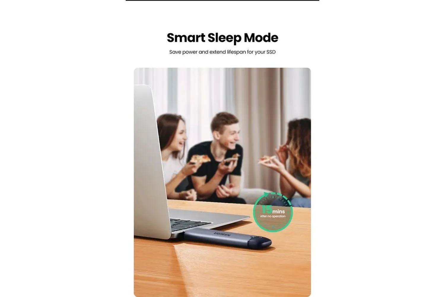 Бокс для накопителей UGREEN CM353-70532 (70532) - фото 4