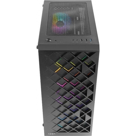 Корпус Azza Spectra черный (CSAZ-280B SPECTRA) - фото 3