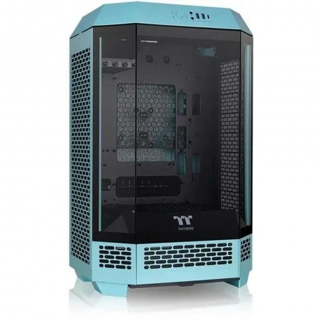 Корпус Thermaltake The Tower 300 Turquoise голубой (CA-1Y4-00SBWN-00) - фото 3