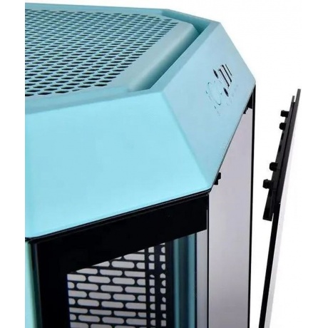 Корпус Thermaltake The Tower 300 Turquoise голубой (CA-1Y4-00SBWN-00) - фото 6