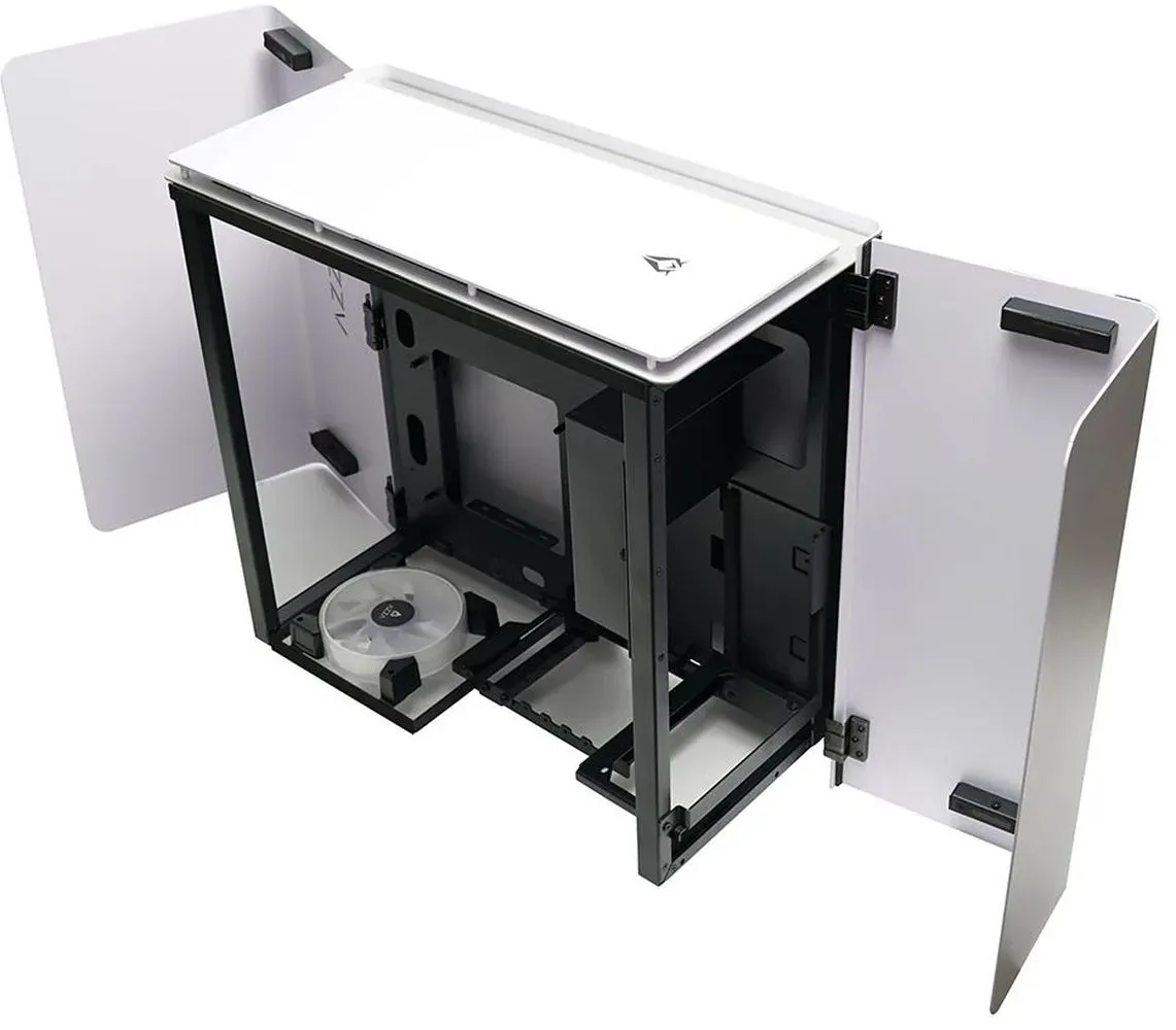 Корпус Azza Cast белый (CSAZ-808WM CAST) - фото 5