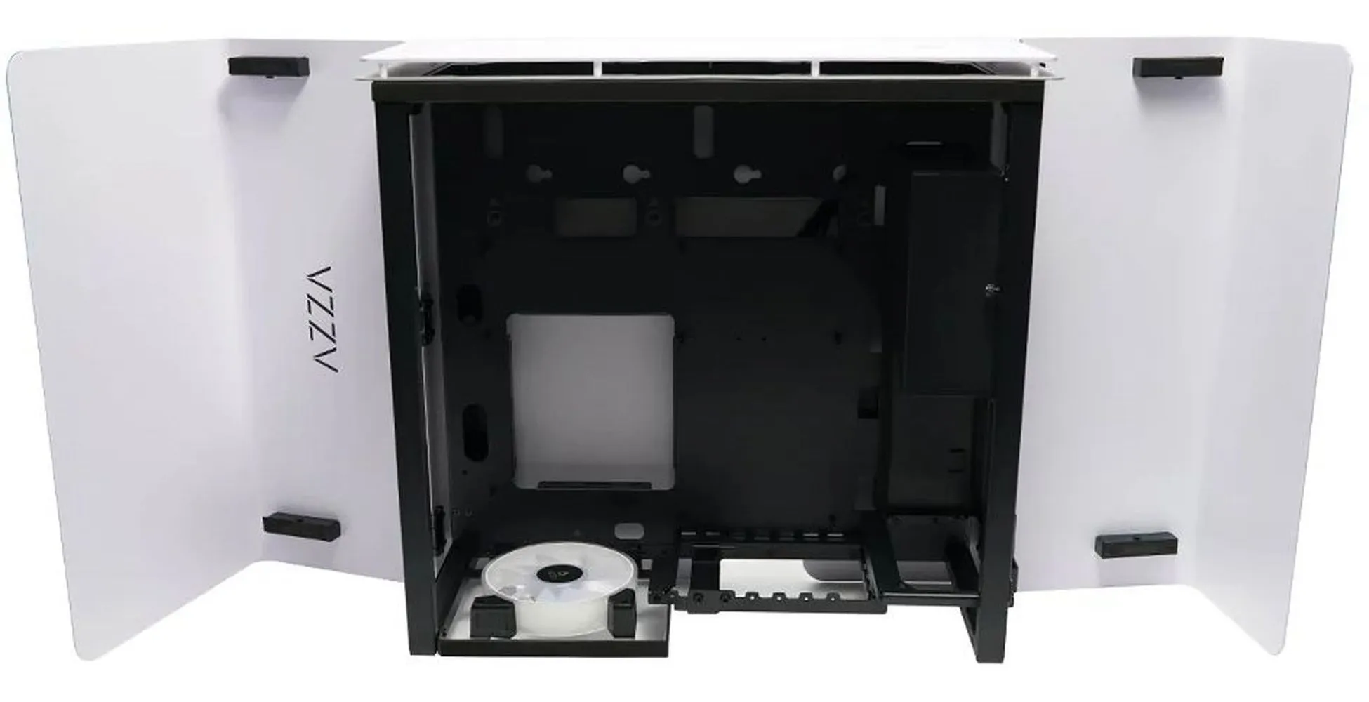 Корпус Azza Cast белый (CSAZ-808WM CAST) - фото 6