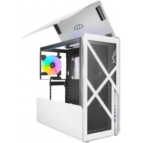 Корпус Azza Cast белый (CSAZ-808WM CAST) - фото 10