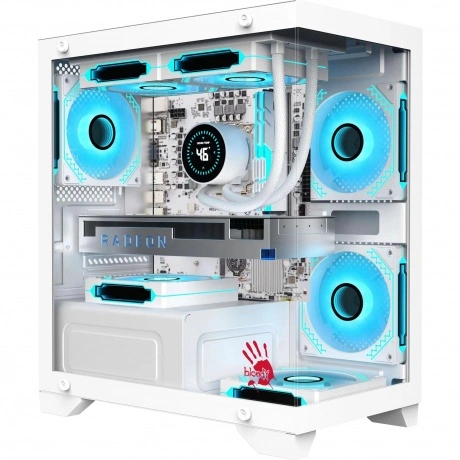 Корпус Bloody BD-CC103 белый без БП BD-CC103-WH
