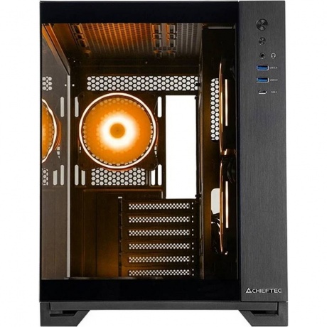 Корпус Chieftec Visio (GM-30B-TG-OP) черный - фото 2