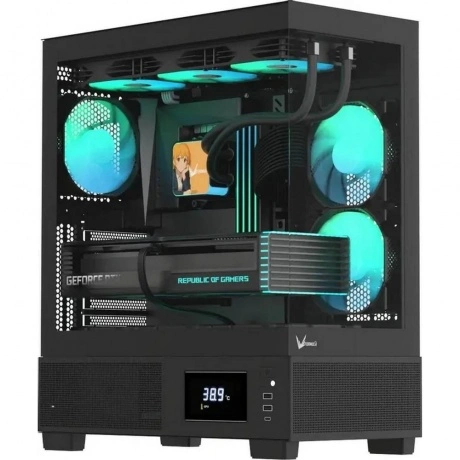 Корпус Formula Crystal E1 черный (CRYSTAL E1)