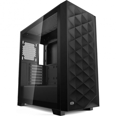 Корпус PcCooler C3D510 ARGB черный (C3D510-BKP3-GL) - фото 3