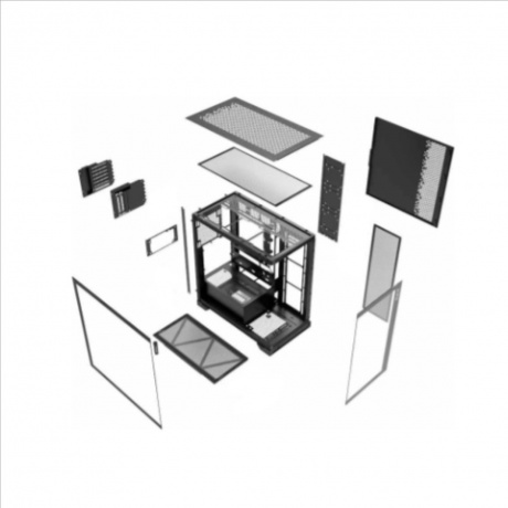 Корпус XPG INVADER X BLACK (INVADERXMTWOF-BKCWW) - фото 6