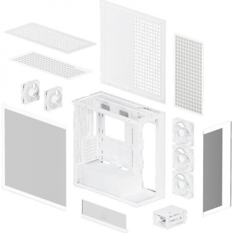 Корпус Arctic Cooling ARCTIC Xtender White (ACPCC00014A) - фото 11