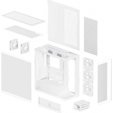 Корпус Arctic Cooling ARCTIC Xtender White (ACPCC00014A) - фото 10