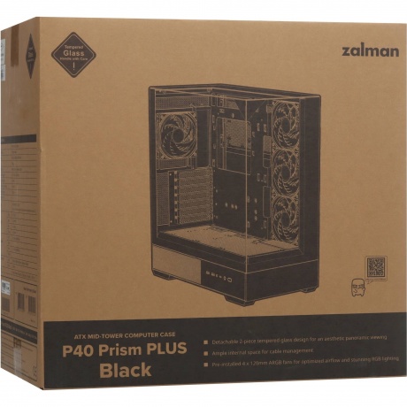 Корпус Zalman P40 Prism Plus Black - фото 16