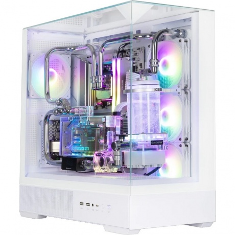 Корпус Zalman P40 Prism Plus White - фото 1