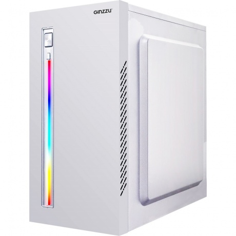 Корпус Ginzzu D380 RGB White хорошее состояние - фото 1