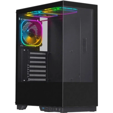 Корпус MIDITOWER HyperHub ATX Micro-ATX Mini-ITX W/O PSU 3х12см ...