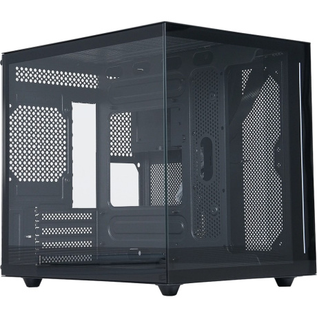Корпус MINITOWER NovaCube Micro-ATX Mini-ITX  W/O PSU 2хUSB1.1+3.0+audio черный c окном 25101 DEFENDER