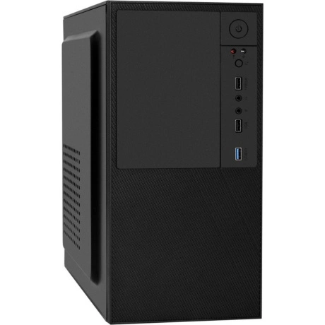 Корпус MINITOWER  mATX W/PSU 2xUSB HD Audio черный BAA-308 EX297...