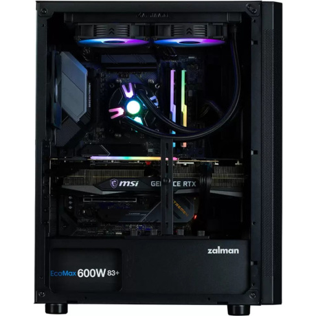 Корпус MIDITOWER ATX W/PSU BLACK I4 ZALMAN - фото 10