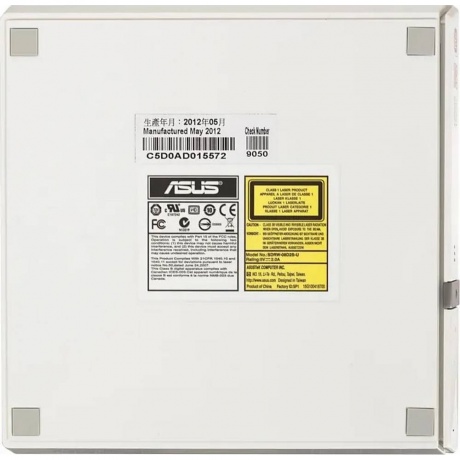 Привод DVD-RW Asus SDRW-08D2S-U LITE белый - фото 5