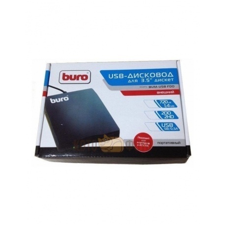 

Дисковод FDD 3.5 Buro BUM-USB FDD