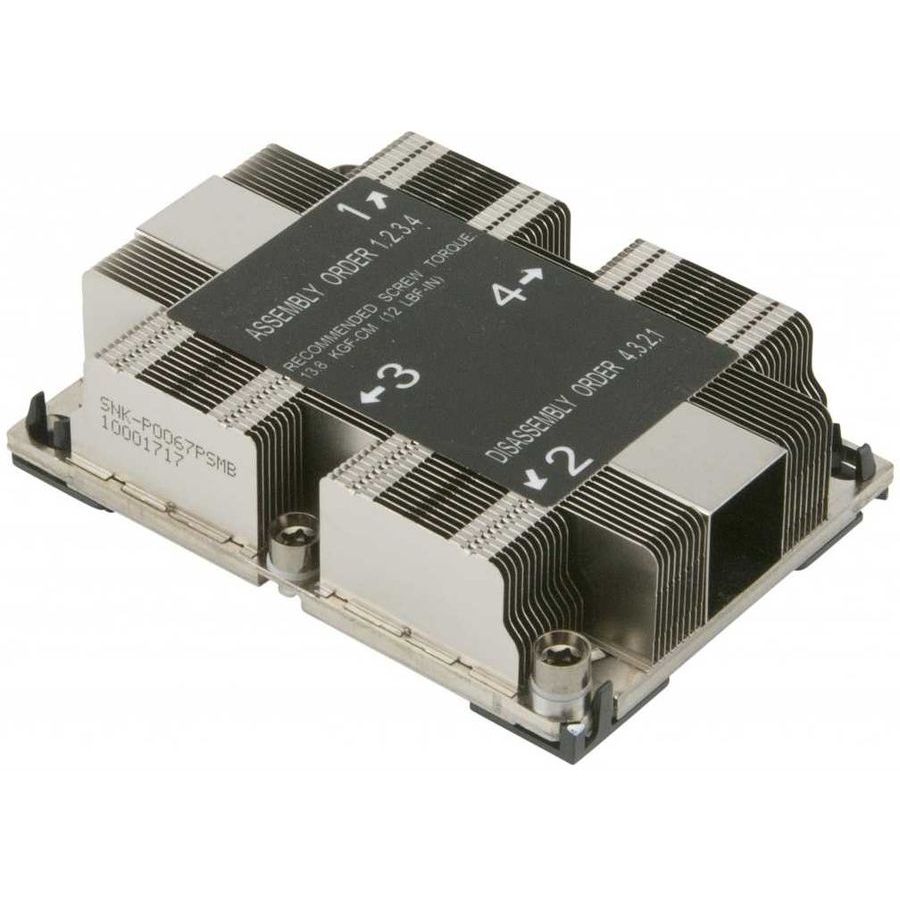 Радиатор для процессора Supermicro SNK-P0067PSMB кабель supermicro cbl sast 0556