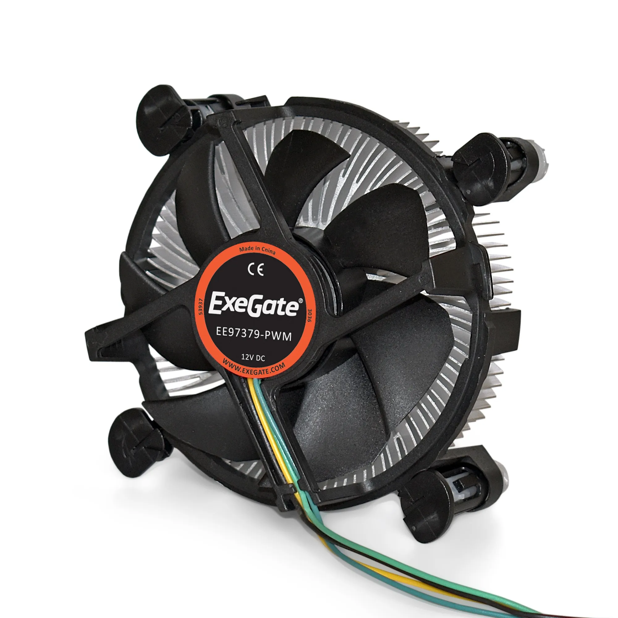 Кулер для процессора ExeGate Hydro Bearing EE97379-PWM AL (EX283279RUS) - фото 5