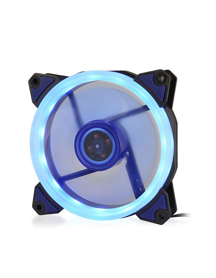Вентилятор для корпуса Crown Micro CMCF-12025S-1231 Blue цена и фото